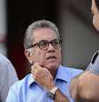 <p>Presidente aproveitou entrevista para provocar mais um rival</p>  Foto: André Lucas Almeida / Futura Press