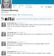 <p>Resumo do perfil de Chelsea Manning no Twitter</p>  Foto: Twitter
