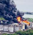 <p>Incêndio no terminal da Ultracargo segue pelo 8º dia seguido</p>  Foto: delamonica/Futura Press / Futura Press