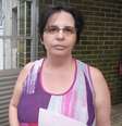 <p>Elizabete Lúcia Veronezi foi para a casa de uma prima em São Vicente. "Por precaução, achei melhor sair com calma"</p>  Foto: Débora Melo / Terra