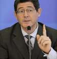 <p>Ministro da Fazenda, Joaquim Levy, participa de reunião em Washington</p>  Foto: Ueslei Marcelino / Reuters