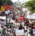 <p>Assembleia dos professores reuniu 20 mil pessoas, segundo a PM</p>  Foto: Luiz Claudio Barbosa / Futura Press