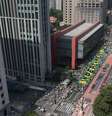 <p>Manifestantes se reúnem em protesto na avenida Paulista, em São Paulo</p>  Foto: Paulo Pinto / Fotos Públicas