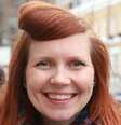 <p>Lucy Aitken Read abriu mão de usar xampu para reduzir a quantidade de químicos no corpo</p>  Foto: Lucy Aitken/BBC Mundo / Copyright