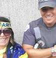 <p>Republicação das fotos pelo perfil oficial da PM-SP no Twitter foi alvo de críticas</p>  Foto: PMSP / Copyright