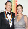 Atriz Rita Wilson e o marido, Tom Hanks, em evento em Washington. 07/12/2014.  Foto: Joshua Roberts / Reuters