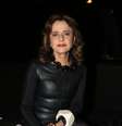 Marieta apostou em um look todo preto  Foto: Thiago Duran / AgNews