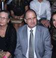 <p>Mãe, pai e irmã de Gisele foram ao desfile, nesta quarta-feira</p>  Foto: Marcelo Pereira / FramePhoto