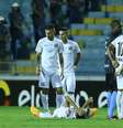 Gustavo Henrique se machucou ainda no primeiro tempo  Foto: Marcos Bezerra / Futura Press