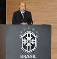 Marco Polo Del Nero deixou Federação Paulista de Futebol para assumir entidade que comanda o futebol nacional  Foto: Rafael Ribeiro/CBF / Divulgação