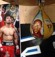 Pacquiao ficou feliz com presente  Foto: Twitter / Reprodução