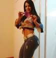 Ex-dançarina Amanda Bueno foi morta dentro de sua casa, em Nova Iguaçu, no Rio de Janeiro  Foto: Reprodução/Facebook