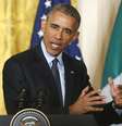 <p>Barack Obama falou sobre as alterações climáticas</p>  Foto: Jonathan Ernst / Reuters