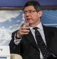 <p>Ministro da Fazenda, Joaquim Levy participou das reuni&otilde;es do Banco Mundial e do FMI em Washington</p>  Foto: BBC Brasil / Reprodução