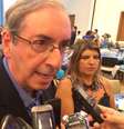 Cunha foi um dos políticos mais tietados em fórum com políticos e empresários em Comandatuba, na Bahia, neste fim de semana  Foto: Janaina Garcia / Terra