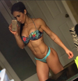   Bella Falconi é considerada a musa do abdômen trincado  Foto: @bella.falconi/Instagram / Reprodução