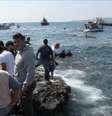 Imagens mostra desespero em resgate no Mediterrâneo  Foto: Reprodução / BBC News Brasil