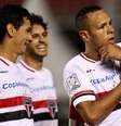 Luís Fabiano fez gol importante contra o Corinthians na quarta-feira  Foto: Luis Moura / Gazeta Press
