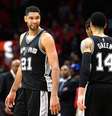 Tim Duncan passou da marca de 5 mil pontos na pós-temporada da NBA  Foto: Harry How / Getty Images
