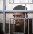Mohammed Ali Malek no tribunal de Catânia, em 24 de abril  Foto: Antonio Parrinello / Reuters