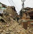 Tremor deixou um grande rastro de destruição e morte  Foto: BBC Mundo / Copyright
