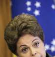 Presidente do Brasil, Dilma Rousseff, durante encontro em Brasília, em 24 de abril  Foto: Ueslei Marcelino / Reuters