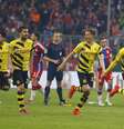 Borussia Dortmund conseguiu classificação nos pênaltis  Foto: Kai Pfaffenbach / Reuters