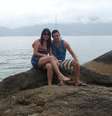 Casal comemorou lua de mel em cruzeiro  Foto: Arquivo Pessoal