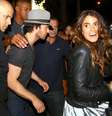 Ian Somerhalder e a mulher, Nikki Reed, jantaram em restaurante no Rio de Janeiro no último sábado (2)  Foto: Gabriel Reis e Henrique Oliveira / AgNews