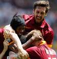 Roma retomou a frente na briga pela Liga dos Campeões  Foto: Paulo Bruno / Getty Images