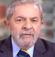 Imagem de reprodução do programa, em que Lula critica o PL 4330  Foto: Reprodução