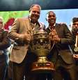 Vinculado ao Milan, Robinho só tem contrato com o Santos até o meio do ano  Foto: Fernando Dantas / Gazeta Press