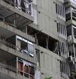 Explosão deixou vários apartamentos danificados no Rio de Janeiro  Foto: José Lucena / Futura Press