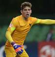 Luca Zidane no Europeu Sub-17 de 2015  Foto: STR / AFP