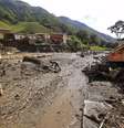 Vista geral da região de Salgar, onde um deslizamento de terra provocou uma avalanche na véspera, na Colômbia, nesta terça-feira. 19/05/2015  Foto: Jose Miguel Gomez / Reuters