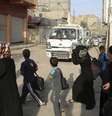 Sunitas escapam da violência na cidade iraquiana de Ramadi  Foto: Stringer / Reuters