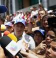 Líder da oposição, Henrique Capriles, critica o governo Maduro  Foto: Marco Bello / Reuters