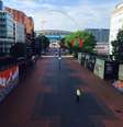 A bomba está localizada a 200 metros do estádio de Wembley; área foi isolada pela polícia   Foto: Eduardo Santos / vc repórter