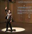 Artaud mostrado em três fases: na infância conturbada, na juventude, ao iniciar a carreira na literatura, e na vida adulta, pouco antes de sua morte  Foto: Wolfgang Pannek  / Divulgação
