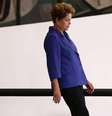 21 de maio de 2015: Dilma conversa com o presidente uruguaio Tabaré Vázquez no Palácio do Planalto em Brasília  Foto: Reuters