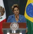 Presidente Dilma Rousseff em discurso na Cidade do México nesta terça-feira. 26/05/2015  Foto: Edgard Garrido / Reuters