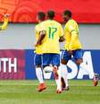 Boschilia marcou o terceiro gol do Brasil  Foto: Dean Mouhtaropoulos/Fifa / Getty Images