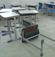 Alunos estavam em aula no momento da ação dos bandidos  Foto:  Richeli Bezerra / Especial para Terra
