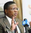 Fikile Mbalula durante entrevista: ataques a EUA e Inglaterra  Foto: Lefty Shivambu/Gallo Images / Getty Images