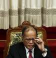 Presidente filipino, Benigno Aquino, no Parlamento japonês, em 03 de junho  Foto: Yuya Shino / Reuters