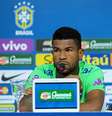 Geferson sofreu com virose antes da partida contra Paraguai  Foto: Heuler Andrey/ Mowa Press / Divulgação