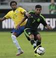 Fred recebeu chance surpreendente como titular do Brasil  Foto: Miguel Schincariol / AFP