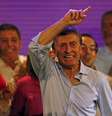 Mauricio Macri, prefeito de Buenos Aires e candidato a presidente, durante evento na capital argentina.  26/4/2015.  Foto: Marcos Brindicci / Reuters