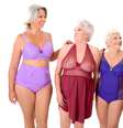 Modelos de 50 a 76 anos posaram para editorial de lingerie para a loja Mulherão  Foto: Felipe Megiolaro