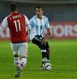 Tévez não teve o retorno esperado com a camisa da Argentina  Foto: Natacha Pisarenko / AP